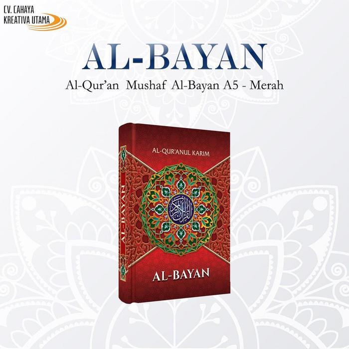 Al-Quran Mushaf Al-Bayan A5 Merah