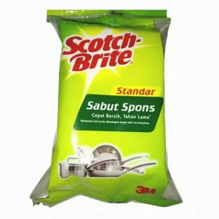 Spons Cuci Piring Scotch Brite / Busa Cuci Piring