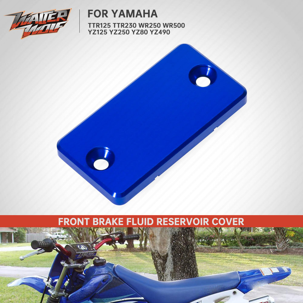 TTR 230 125 Front Brake Reservoir Covers For YAMAHA TTR125 TTR230 WR250 YZ125 YZ250 Motorcycle
