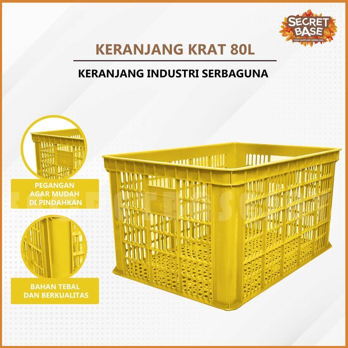 Krat Industri 80 Liter - Keranjang Serbaguna / Krat Keranjang
