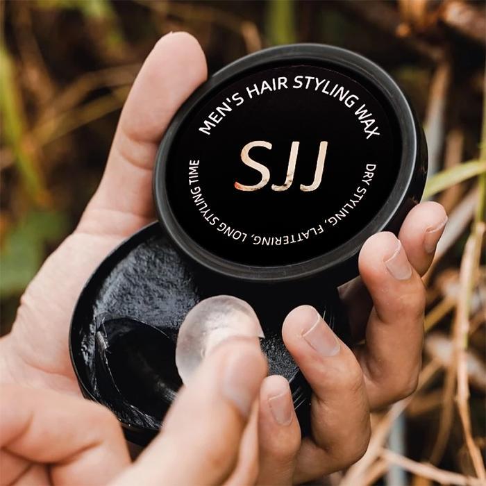SJJ MEN'S HAIR STYLING WAX 100G - WAX RAMBUT PRIA STYLING ARGAN OIL & PEPPERMINT OIL - KLIMIS