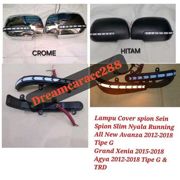 LAMPU COVER SPION TUTUP SPION LAMPU SEIN SEN SPION ALL NEW AVANZA 2012-2018 TIPE G GRAND XENIA