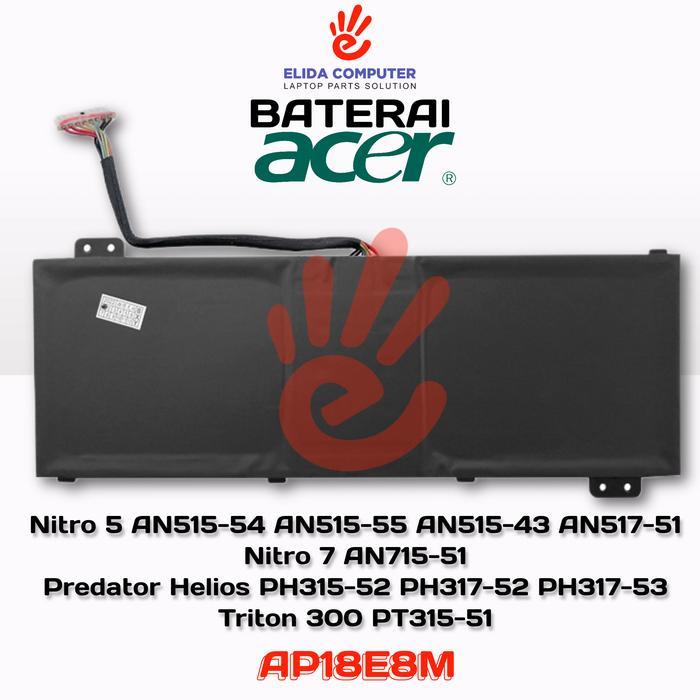 Baterai Acer Nitro 5 AN515-54 AN515-43 AN515-44 AN515-45 AN515-51