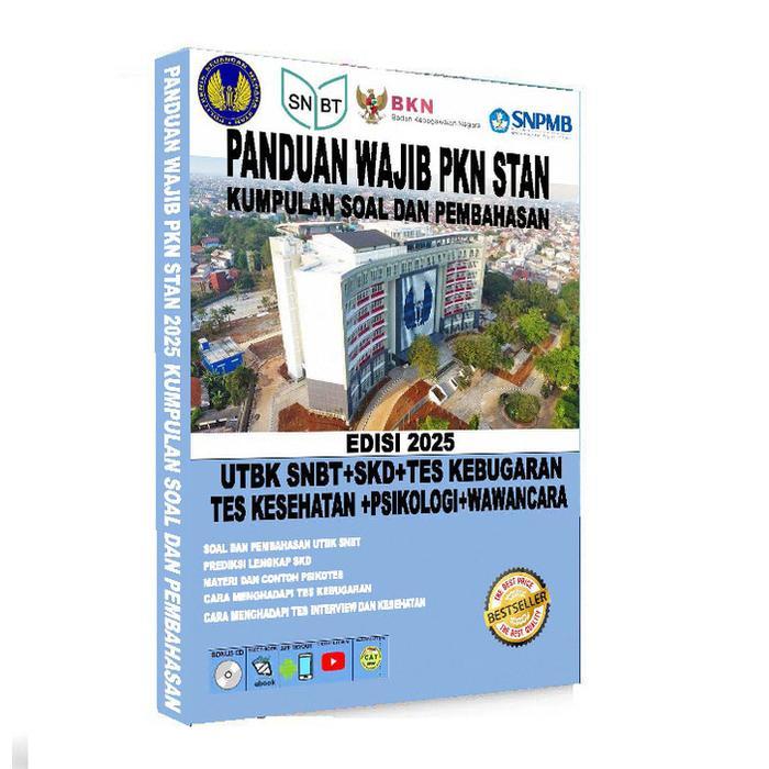 HOT SALE BUKU SPMB PKN STAN 2025 SNBT+SKD+PSIOKTES CIVITAS GUIDE TERMURAH