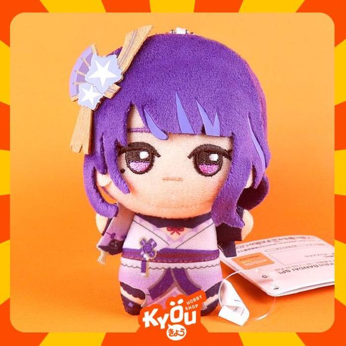 New Arrival Raiden Shogun Kazuha Gorou Thoma Ayato Yae Miko Kokomi Ayaka Plush Chibigurumi (9Cm) -
