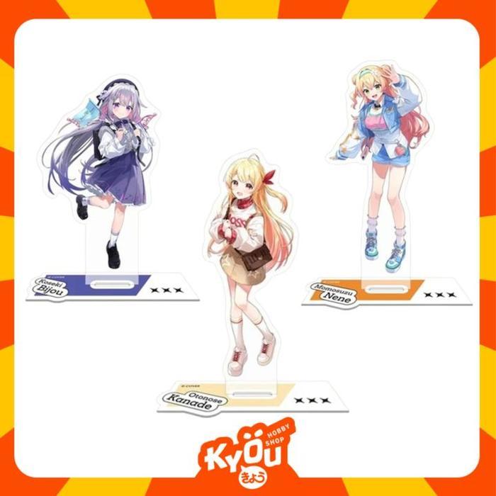Momosuzu Nene Koseki Bijou Otonose Kanade hololive Meet Acrylic Stand (12cm)