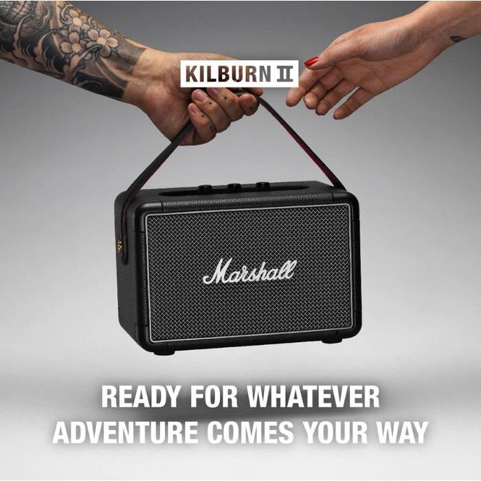 Speaker Kilburn II Portable Pembicara /Wireless Bluetooth Speaker Daya Tahan Hingga 20+ Jam Bekas