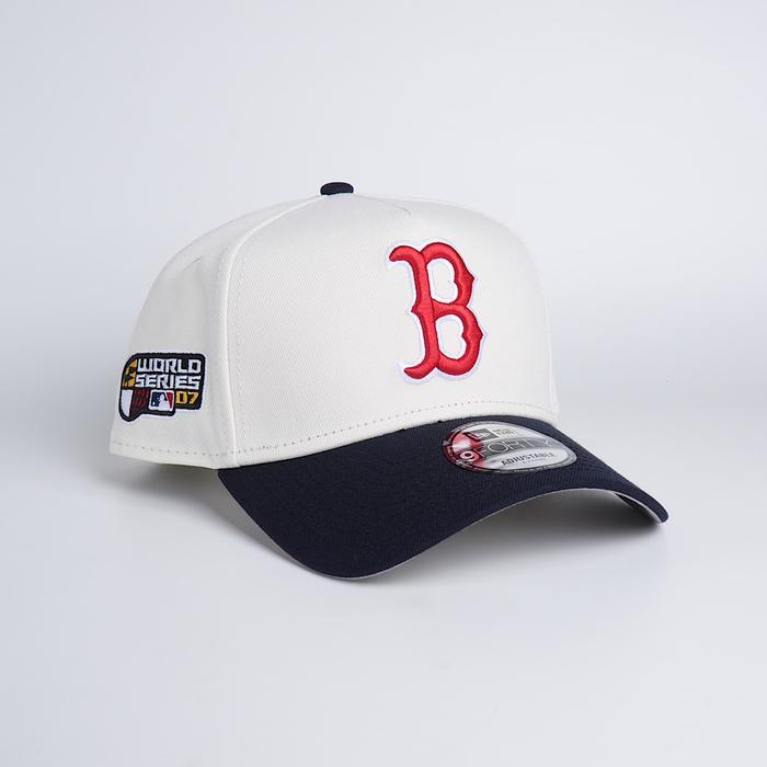topi new era original boston red sox team color visor