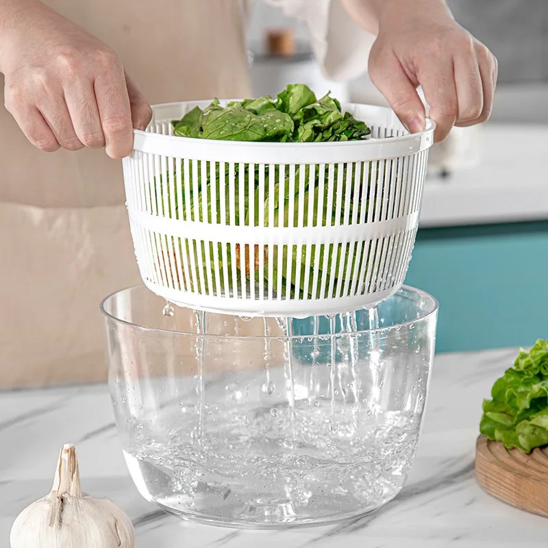 Vegetables Salad Spinner Lettuce Leaf Vegetable Dehydrator Multifunctional Vegetable Washer Salad