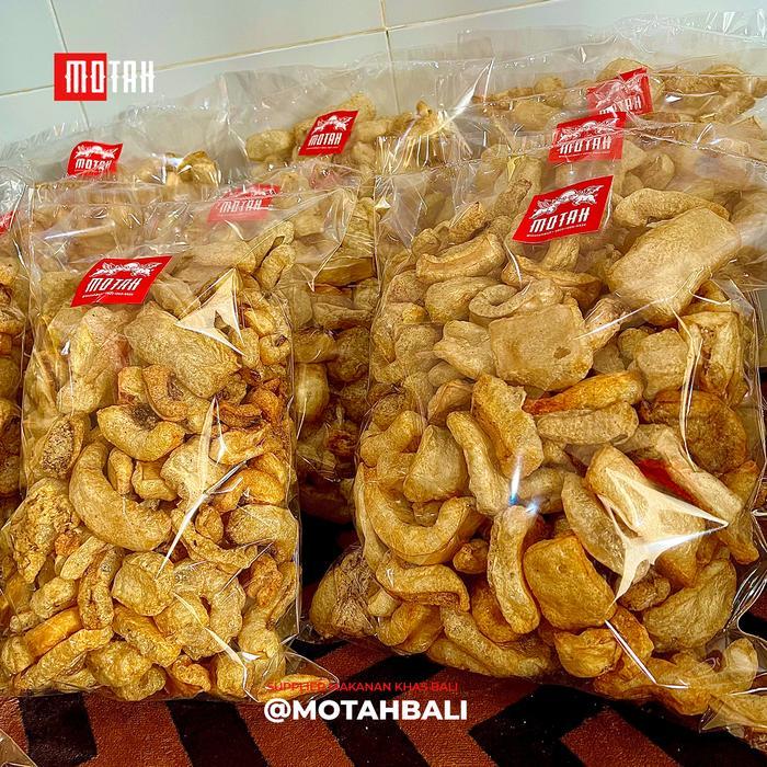 Kerupuk Babi Khas Bali / Kulit Rambak Babi / Kulit Babi Crispy / MOTAH BALI
