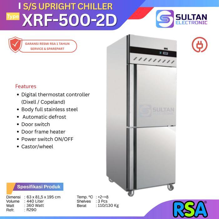RSA Upright Freezer XRF-500-2D / XRF 500 2D