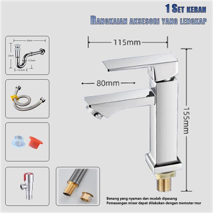 kran wastafel cuci piring stainless kran wastafel kran tembok keran air cuci piring kran hitam