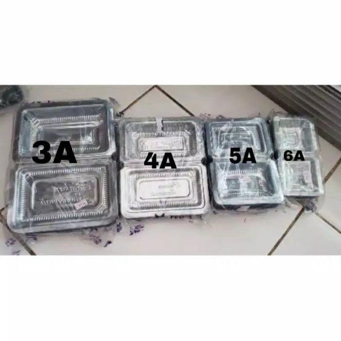 Plastik Mika Kue Mika Makanan Kecil & Sedang Uk 3A, 4A, &