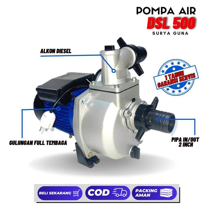 Pompa Air DSL500 Alkon Diesel SURYAGUNA