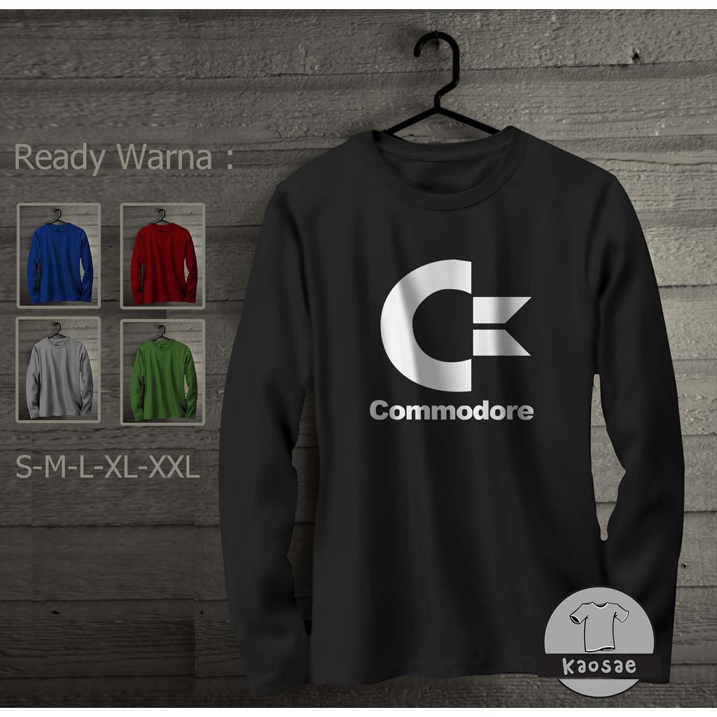 Kaos Commodore Tangan Panjang Kaos Distro