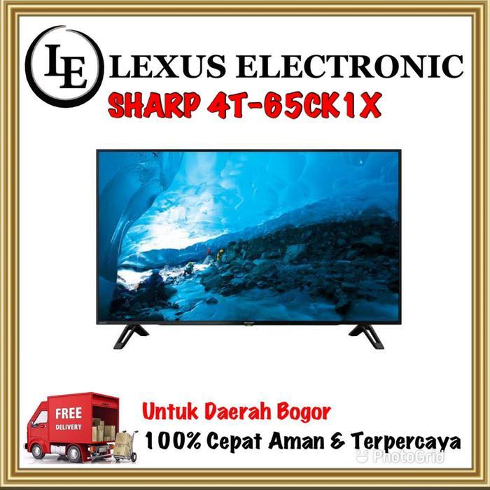 SHARP ANDROID TV 65 INCH 4T-C65CK1X 65CK1X UHD 4K
