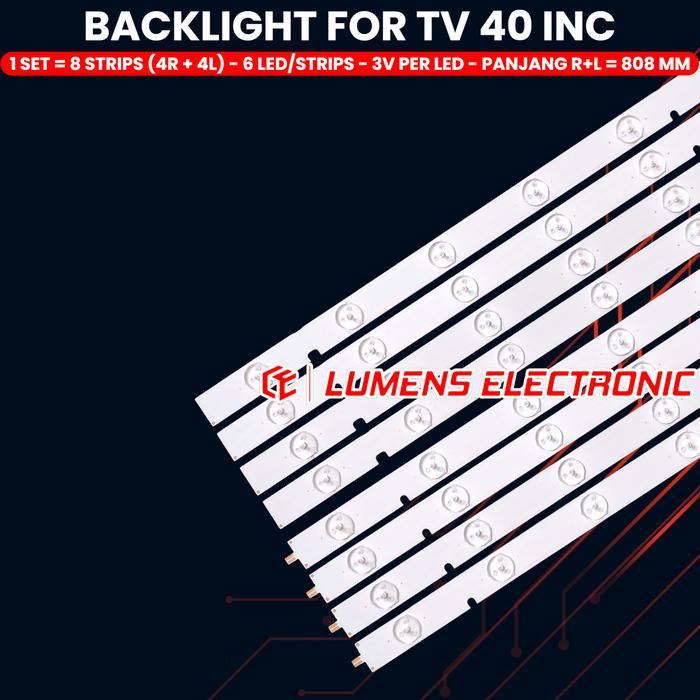 BACKLIGHT TV TOSHIBA 40 INCH 40L2400VJ 40L5400VJ 40L2400 40L5400 40L SVT400A94_REV03_L-TYPE_140203