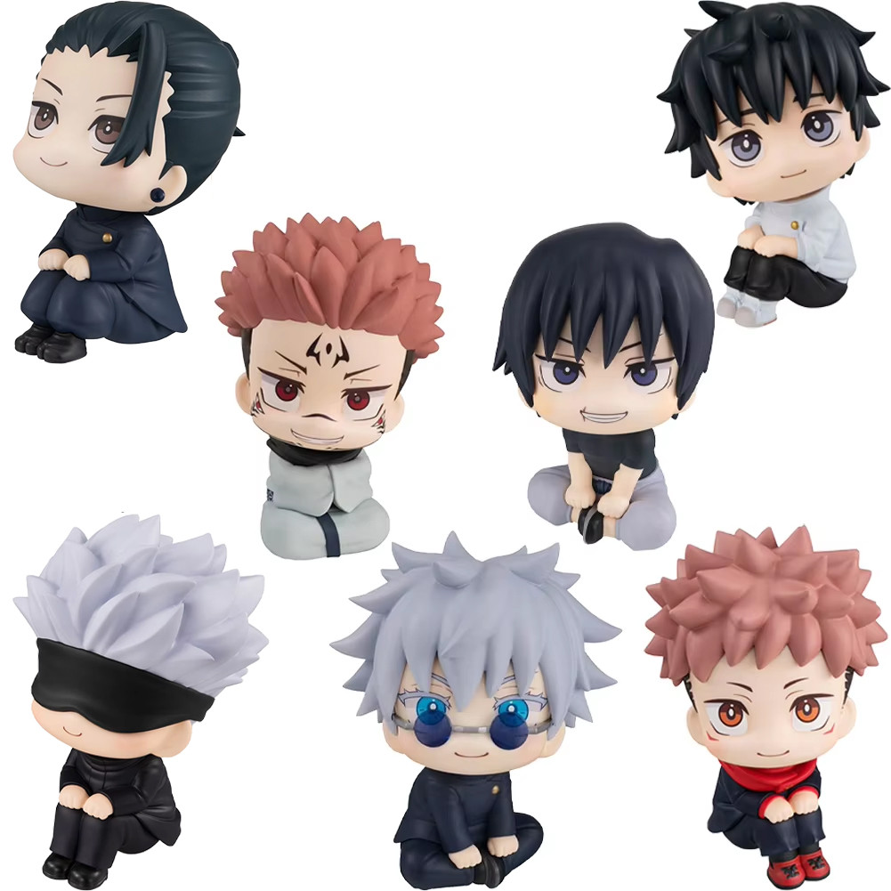 JJK Anime Gojo Figure Geto Suguru Inumaki Toge Okkotsu Yuta Figure look up action figure Ornament
