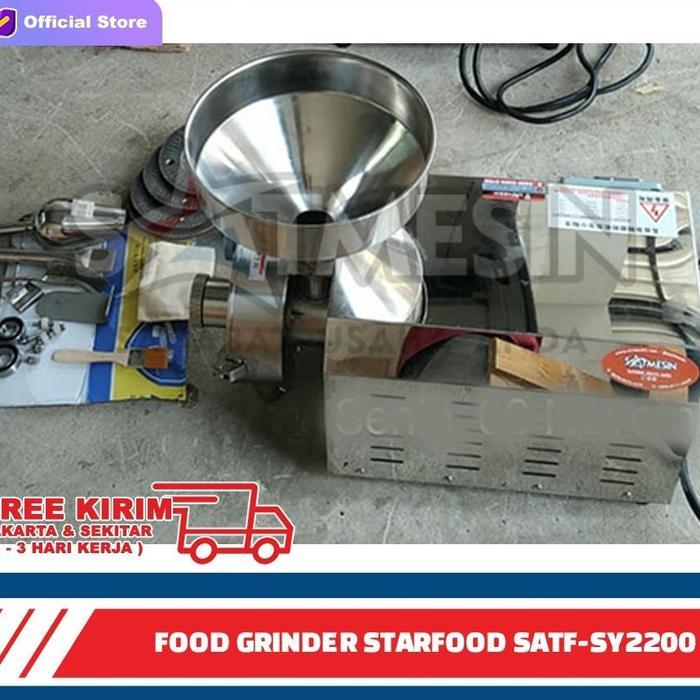 S/S Disc Mill Mesin Penepung Khusus Kering SATF-SY2200 SY-2200
