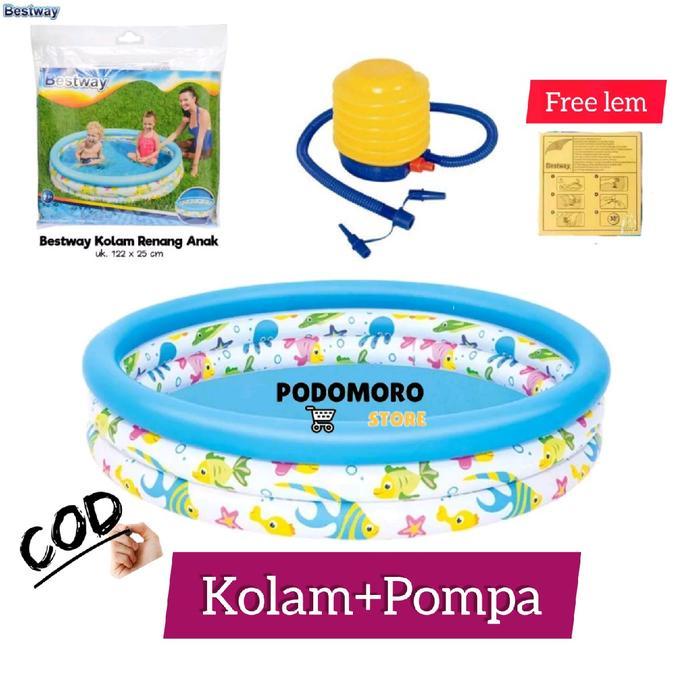Kolam + Pompa Renang Anak Bestway/ Playground