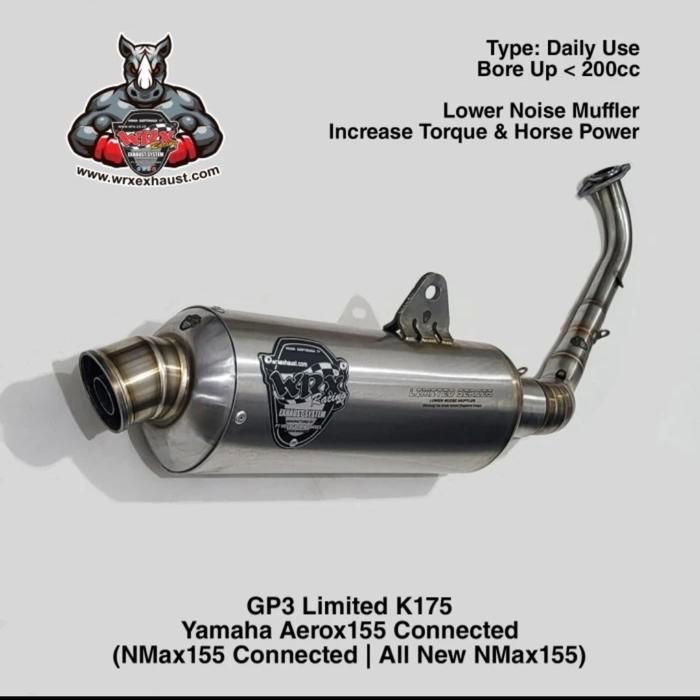 WRX GP3 Limited K175 New Aerox155 New Nmax 155