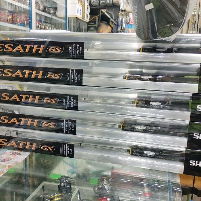 Ready Shimano Joran Lesath GS 2602 F Line WT 8-16 lbs 183 cm Original Shimano Garansi Resmi untuk