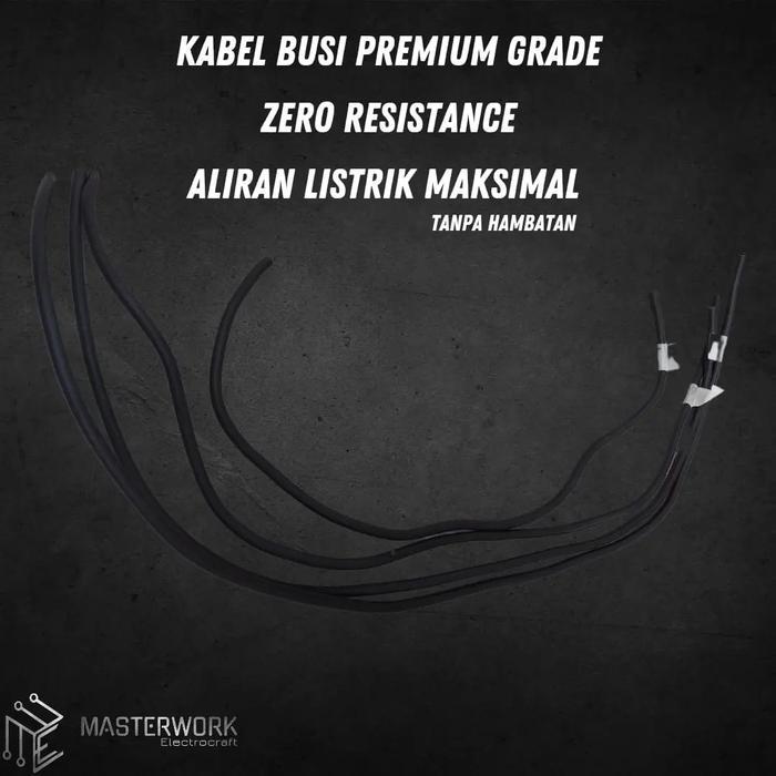 Kabel Busi Racing Premium / Kabel Meteran Untuk Motor dan Mobil