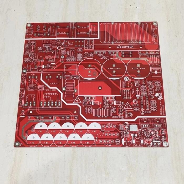 Newwww Pcb Smps Lc Resonant Pfc 4K++ For Audio Power Supply