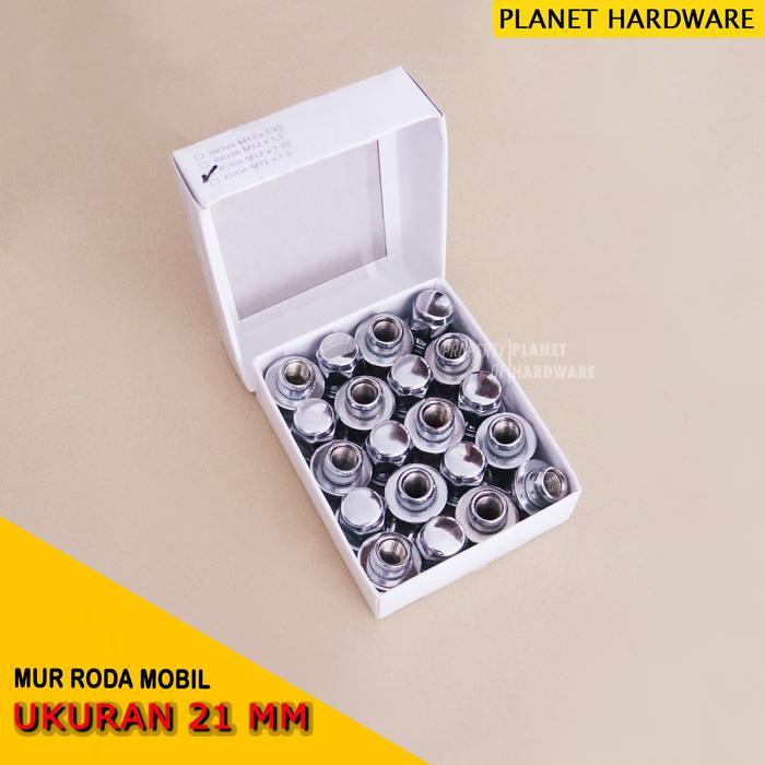 Mur Baut Roda Mobil Kuda Kijang Apv Model Ring Botol 20 Pcs