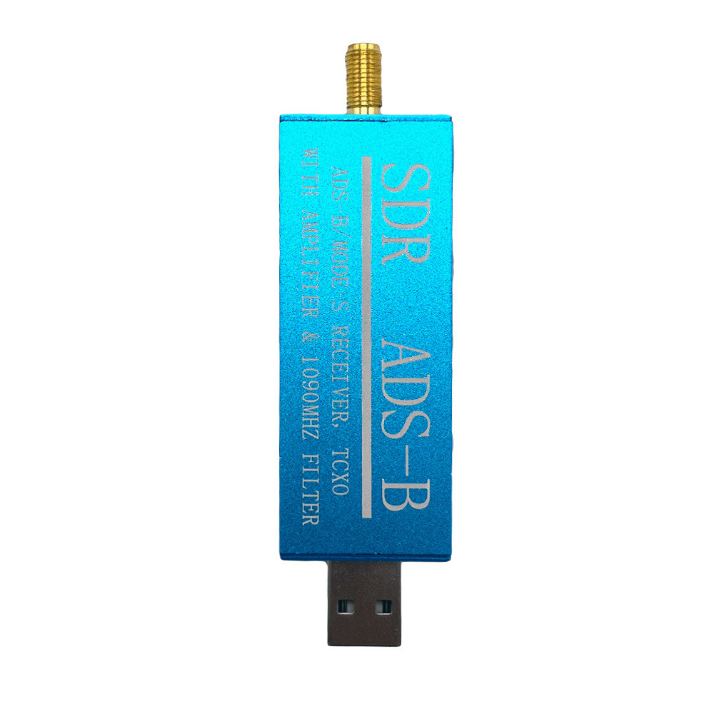 ADS-B Mode-S USB SDR TV Receiver Built-in RF Amplifier 1090MHz Bandpass Filter Radio SDR Band TV