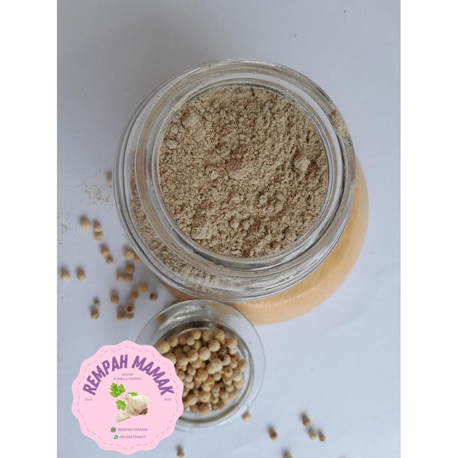 "New" White pepper powder 500 gram/ lada putih bubuk/ merica bubuk