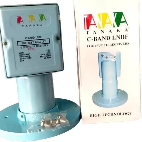 LNB C Band 4 Output bisa untuk 4 Receiver TANAKA T-84
