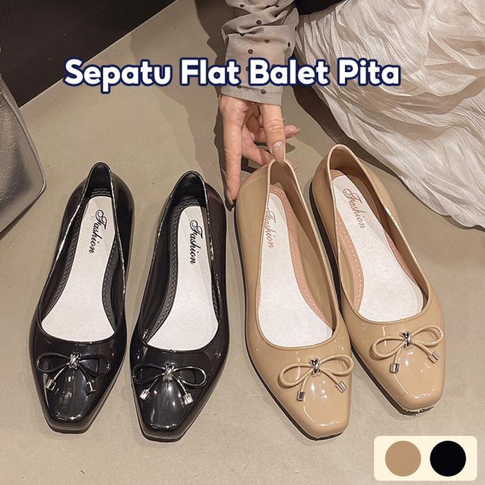 Laviola - Miss Duan Flatshoes Wanita / Sepatu Wanita / Sepatu Wanita Korean Style / Sepatu Kerja