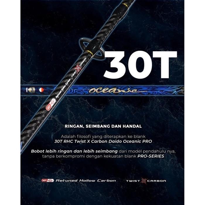 Rod / Joran Pancing Daido Oceanic Dosp 702 802 902 1002 - Ring Fuji