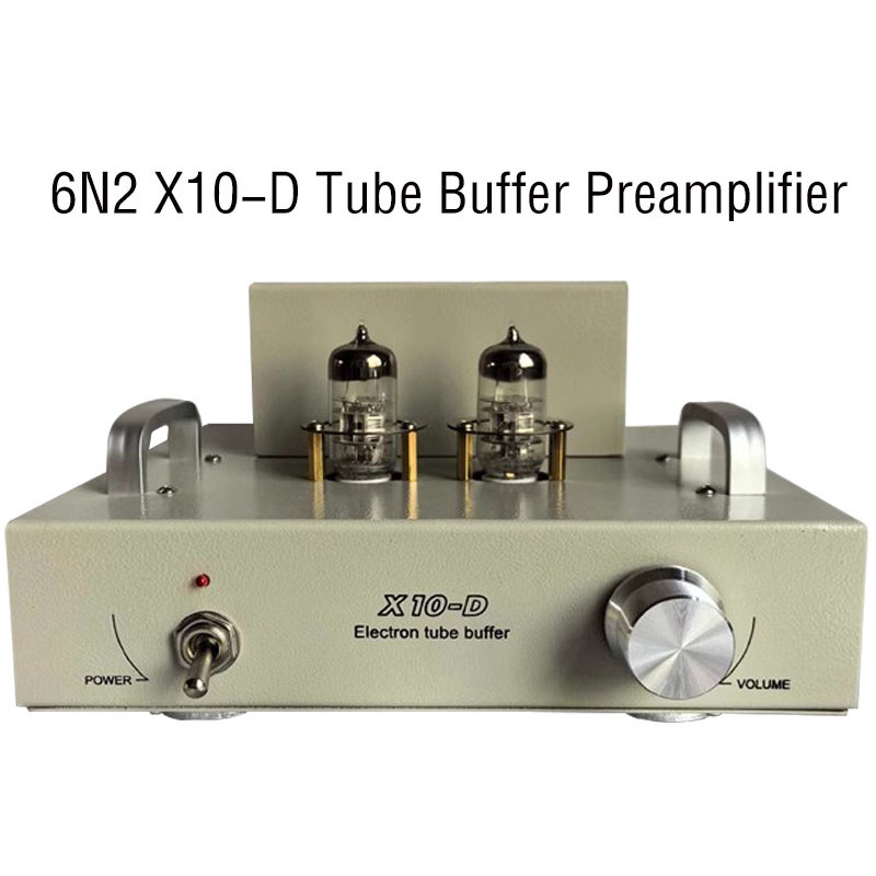 sale AIYIMA SMSL X10-D Line 6N2 Tube Buffer Preamplifier Class A Preamp Amplifier Audio