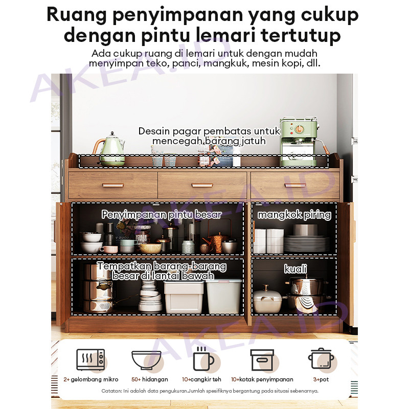 Lemari Kabinet Dapur Lemari Kabinet Kayu Dapur Bufet Lemari Dapur Serbaguna Lemari Dapur Minimalis