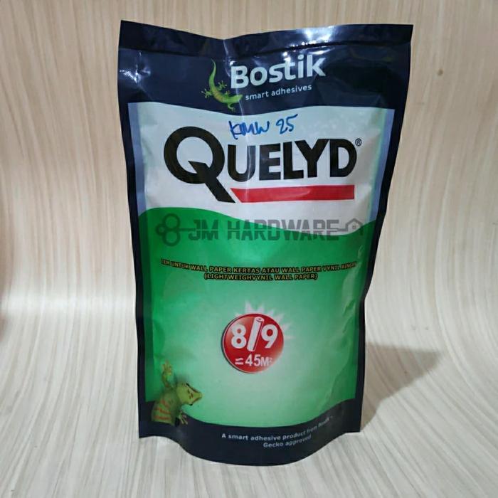 Lem wallpaper dinding Quelyd bostik