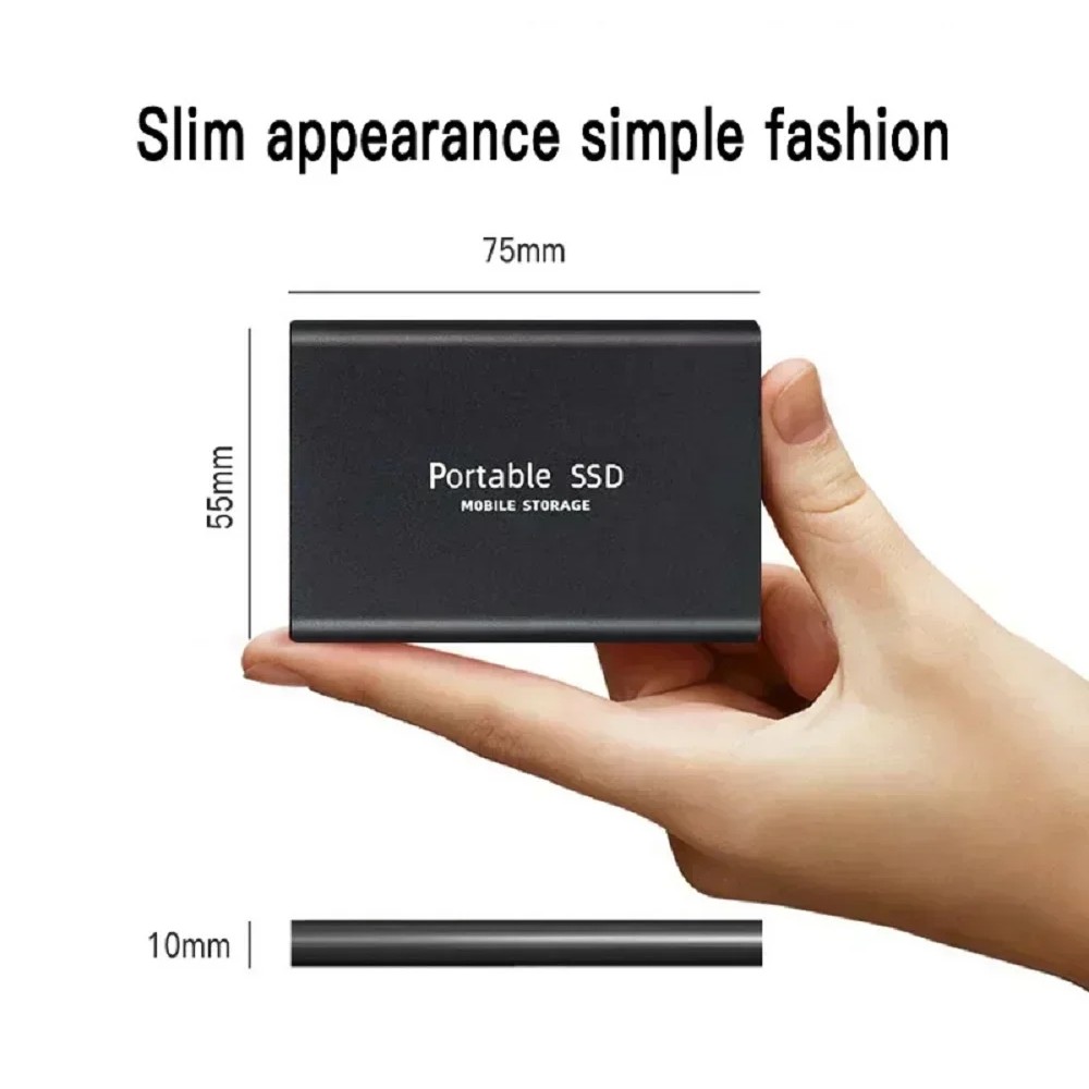 Portable SSD 16TB External hard drive 2TB High-speed Hard Disk 4TB USB3.2 Solid State Disk 1TB Mass