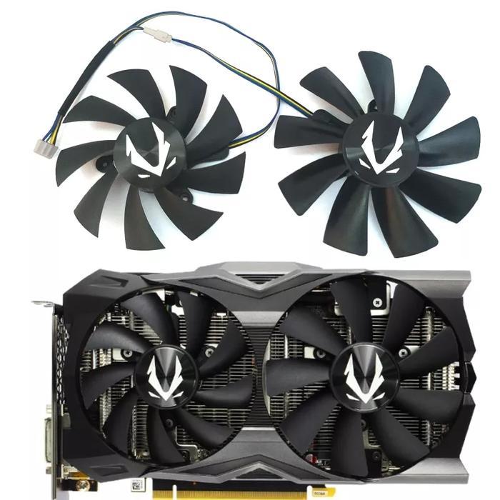 FAN KIPAS VGA ZOTAC RTX 2070 MINI GTX 1070 1080 TI MINI 87MM 100MM 4PIN TERBATAS