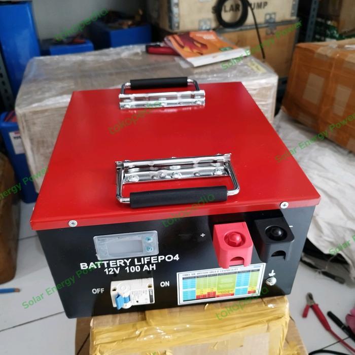 New Smart Battery Lithium Lifepo4 12V 24V 25.6V 100Ah 200Ah 400Ah High Perfomance Solar Baterai