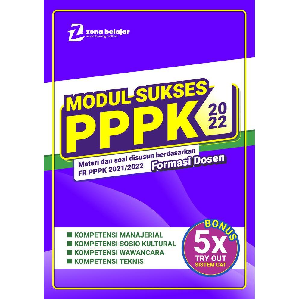 HOT SALE MODUL SUKSES PPPK 2022 FORMASI DOSEN TERMURAH