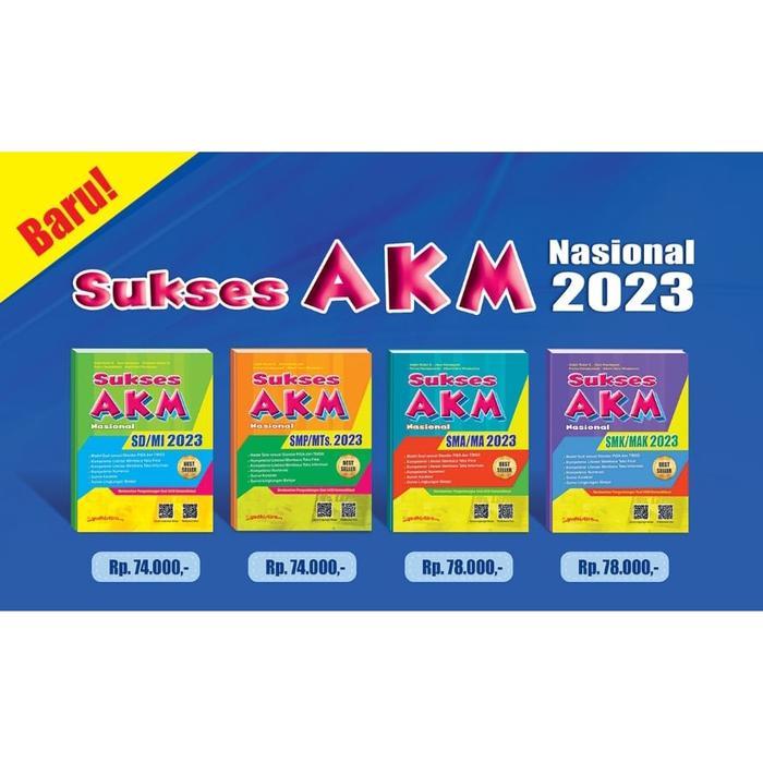 HOT SALE BUKU SUKSES AKM NASIONAL 2023 - YUDHISTIRA TERMURAH