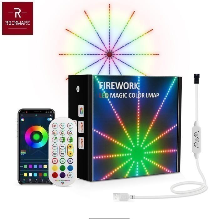 Cuci Gudang Rockware Firework Led Magic Color Lamp - Lampu Led Model Kembang Api