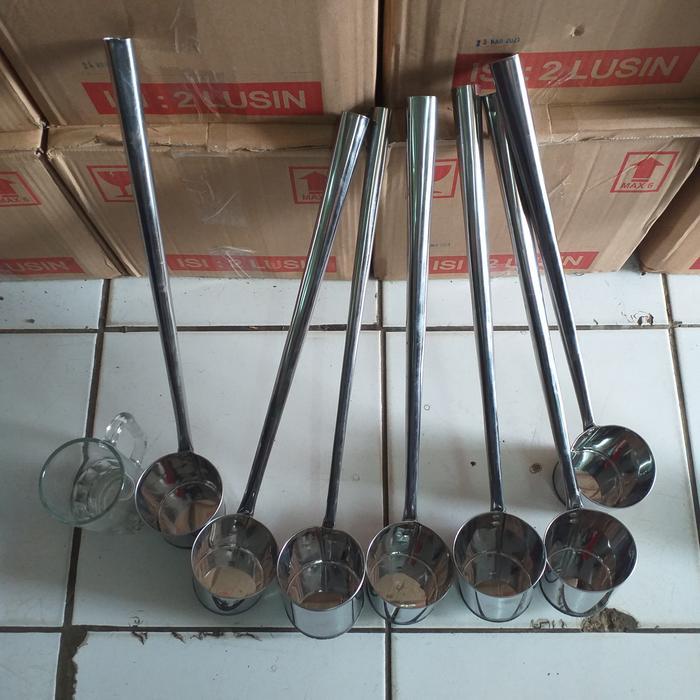 Gayung Bajigur / Gayung Wedang Jahe / Gayung Gagang Panjang Stainless