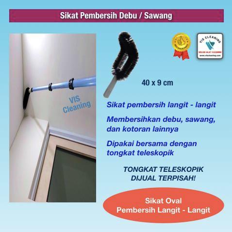 Sikat Oval Pembersih Langit-Langit / Sawang