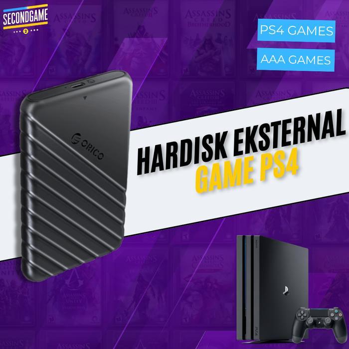 HARDISK EKSTERNAL PS4 500GB 1TB 2TB HDD EXTERNAL PS4