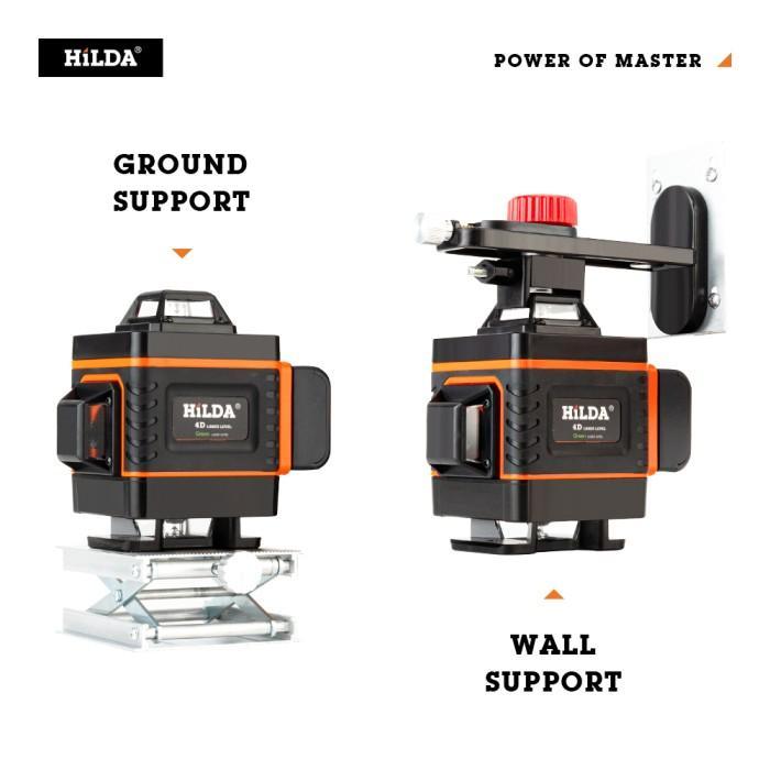 Laser leveling 16 garis laser level 4d 16Line Taffware HILDA