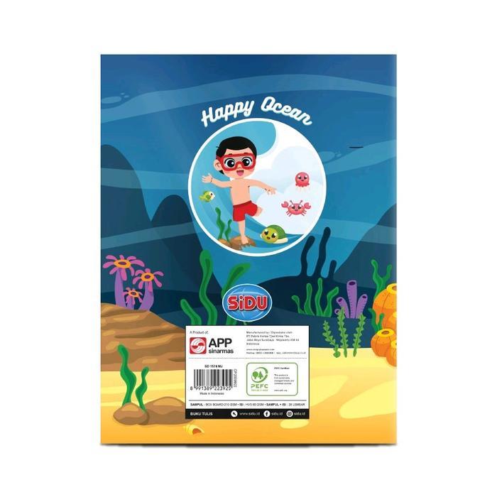 Buku Tulis 38 Lembar Sidu ( 1 Pack 10 Buku ) / Buku Sidu 38 / Buku Tulis Sidu / Buku Sidu 38 Lembar