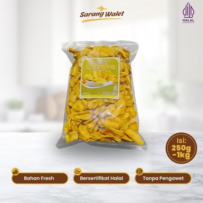 Keripik Nangka Kripik Buah Oleh Oleh Khas Malang Renyah 250gr-1kg