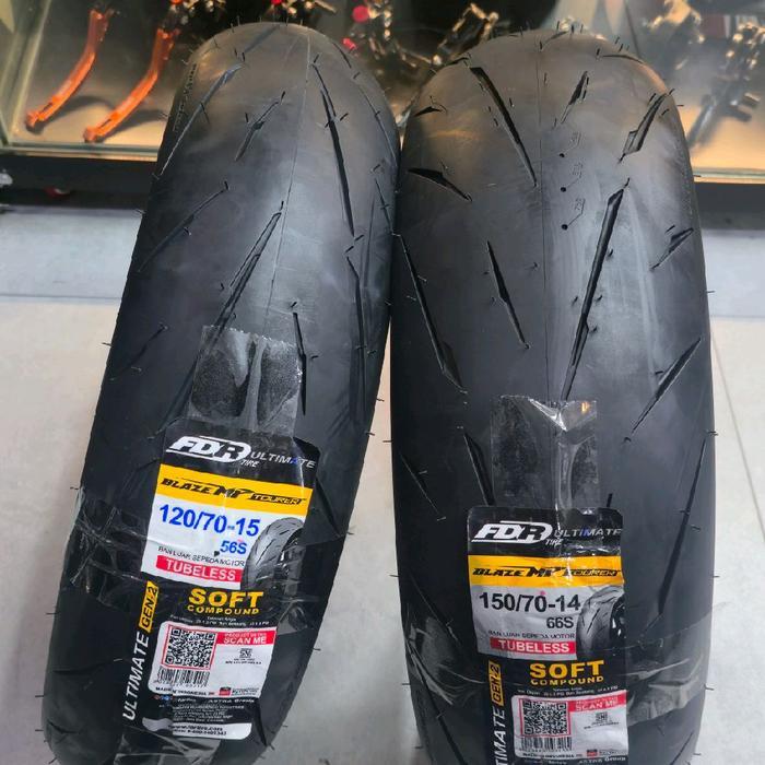 Ban xmax FDR blaze MP tourer 120/70 R15 150/70 R14 soft compound terbaru ban FORZA